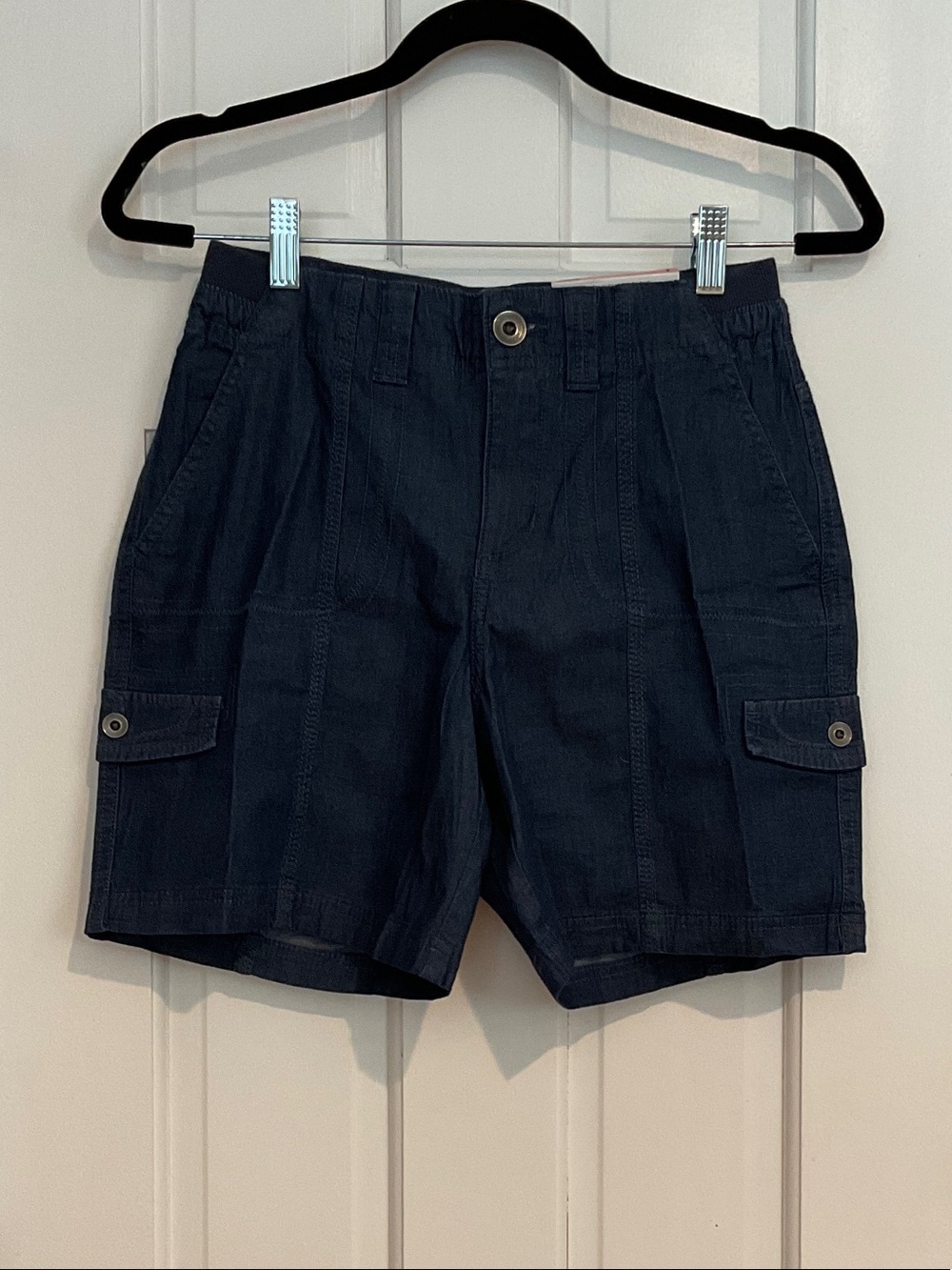 Style & Co. Dark Navy Cargo Jean Shorts
